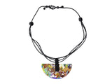Kette Amulett Halbmond Pollock