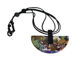 Kette Amulett Halbmond Pollock