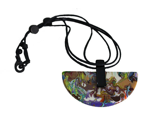 Kette Amulett Halbmond Pollock