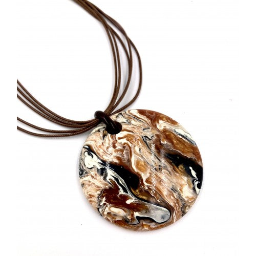 Kette Mila Onda Creme/Caramel