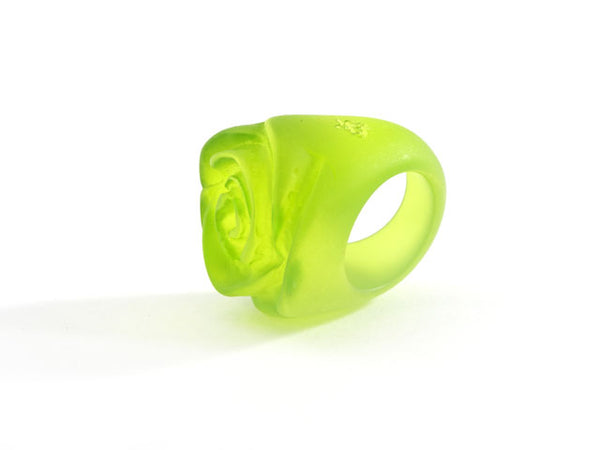Ring Rose hellgrün (74F) Gr.56 transparent