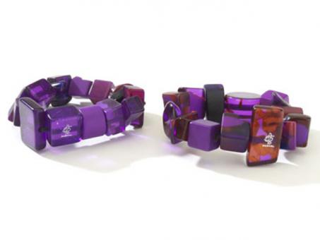 Armband Indiana violett (Mix 111) 
