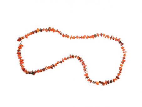 Necklace Zambia orange 